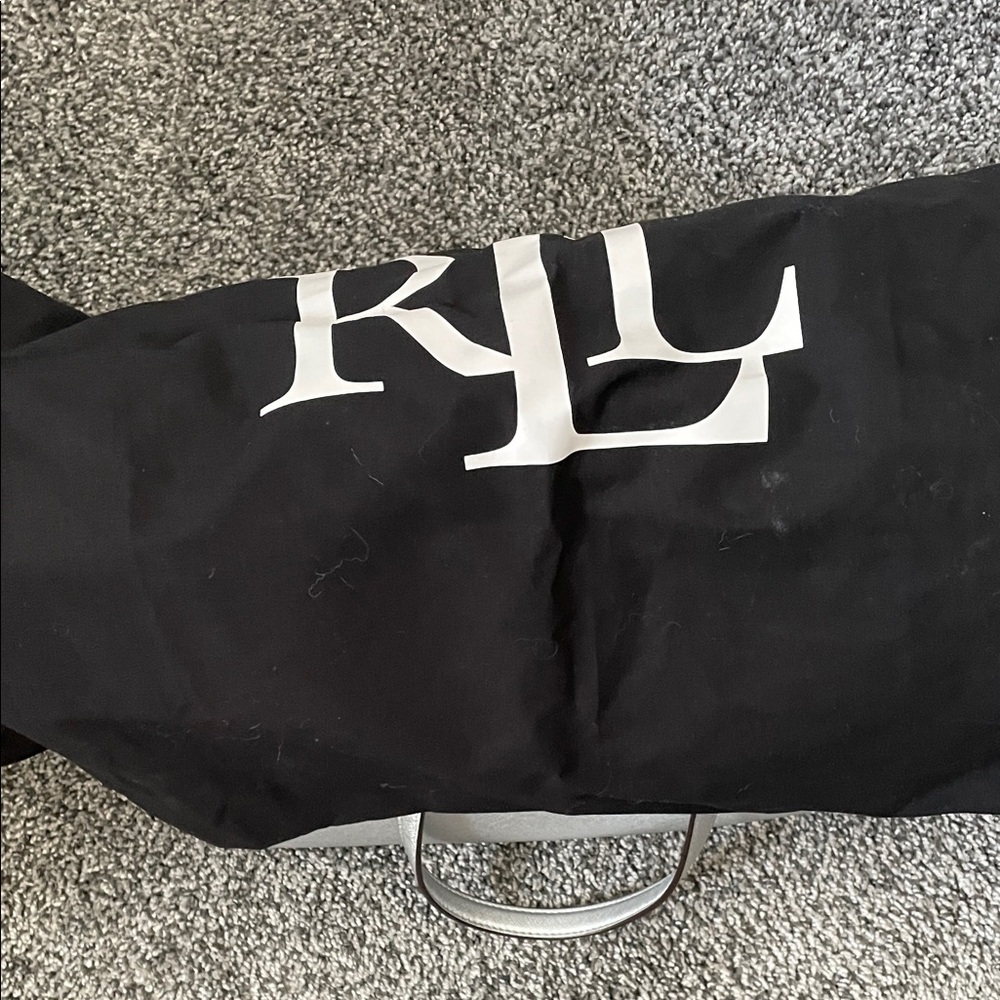 Ralph Lauren Metallic Silver Tote - Picture 4 of 5
